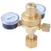 Freeshipping Mini Argon Co2 Gas Bottle Pressure Regulator Mig Tig Welding Flow Meter Gauge W218 1/4 Thread 0-20 Mpa Ncpiq