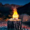 Lanterne de camping FLEXTAILGEAR MAX LANTERN 3-en-1 Lampe de camping en plein air Humidificateur d'aromathérapie Lanterne rechargeable vintage avec flamme Q231115