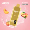 Original MRVI Puff 7500 Puffs Bar Puff 9000 Cigarettes électroniques Navire gratuit Vapes jetables Bobine de maille 650 Mah Batterie de recharge en stock