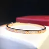 Bracelet classique de luxe or bracelets de luxe manchettes tennis Bracelets designer pour femme mince diamant fiançailles mariage designer bijoux femme Bracelet chaud