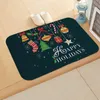 Décorations de Noël Merry for Home Elk DOORMAT NAVIDAD ORNAMENT ANNÉE 2024 CODEAUX DE POURCE DE POURCE NATAL NATAL 2023 RAP MAT 231115