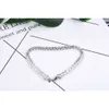 925 Silver Jewellery Bracelet ZC Stone Silver Plated Tennis Chain Wholesale Trending Tennis Bracelet