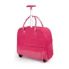 Duffel Bags Luggage Women Travel Trolley On Wheels Carry Hand Suitcase Oxford Rolling Wheeled Bag