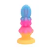 Anal Toys Luminous Plug Small Dildos For Women Men Buttplug With Suction Cup Sex Tool Adult Silicone Dildo Dilator 231114