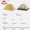 Tents and Shelters Naturehike P Series Camping Tent Ultralight 2 3 4 Persons Outdoor UPF50+ Family Tent Aluminum Pos Waterproof Beach Tent Q231117