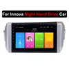 Samochód multimedialny odtwarzacz wideo 10-calowy GPS dla Toyota Innova 2015-2018 LHD Auto Radio Android 8GB RAM 128GB ROM