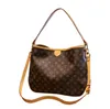Lyxdesignväska högkvalitativ handväska axelväska damer messenger väska mode klassisk plånbok koppling mjukt läder med brevlogo handväska