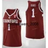 Mich28 NCAA College Stanford Cardinal Basketball Jersey 15 Rodney Herenton 20 Josh Sharma 23 Cormac Ryan 24 Sam Beskind Custom Stitched