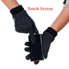 Guantes de cinco dedos Guantes de invierno para hombres Espesados Mantener calientes Guantes de motocicleta a prueba de viento Tela Terciopelo Pantalla táctil Conducción al aire libre Manoplas masculinas 231115