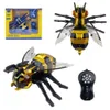 ElectricRC Animals 24G Controle Remoto Spray RC Mecânico Aranha e Animal Abelha Polvo Brinquedo Elétrico Inteligente Luzes Frescas Rastejamento Simulacional 231114