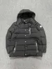 Vinter utomhus mode huva mens down jacka bröstficka puffer jacka arm lim metall badge down jacka lumbal åtdragning design varm kappa storlek 1--5