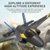 Modèle d'avion Avion RC à voilure fixe 24G 4CH 6 axes Gyroscope Balance automatique Rollover EPP Chasseur électrique Planeur Jouets 231114