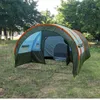 Tentes et abris Tente tunnel Dou Layer 5-10 personnes Camping en plein air Tente familiale Maison touristique Q231117