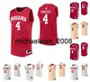 MICH28 INDIANA HOOSIERS COLLEGE BASKETBALL JERSEY 4 VICTOR OLADIPO 5マイケルシップクエンティンテイラー50ジョーイブランク55エヴァンフィッツナーカスタムステッチ