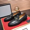 G3 / 28MODEL Marque De Luxe Hommes Mocassins Chaussures Bout Pointu Hommes Casual Chaussures Designer Bureau De Mariage Hommes Robe Monk Strap Véritable Chaussures En Cuir Pour Hommes