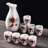 Wijnglazen Japanse Stijl Set Sake Cup Keramische Kan Dispenser Karaf Klein Glas Een Mondvol 231114