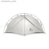 Tents and Shelters Naturehike VIK Outdoor Camping 1P/2P Ultralight Tent Portab Traveling Hiking 15D Nylon Waterproof Tent Q231117