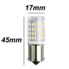 NY 1X 3014 80SMD 1156 BA15S P21W 1157 BAY15D P21/5W LED för bil Auto Brake Lamp 12V Turn Signal Light Red Amber Reversing Lights