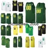 Mich28 NCAA College Oregon Ducks Basketball Jersey 4 Eddy Ionescu 5 Chris Duarte 50 Eric Williams Jr 54 Will Johnson 1 Bol Bell personnalisé cousu