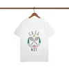 T-shirt da uomo Unisex Uomo Donna Amanti Regalo T-shirt girocollo stile coppia CASA T-shirt manica corta con stampa lettera CASA Top