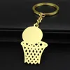 Basketball breloyain modny design breakring Aolly koszyk Net Key Pierścienie torby