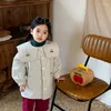 Vestes manteau bébé Cardigan enfants pur coton Dot thermique Floral 2023 enfants pour filles
