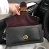 Kadın omuz çantaları tasarımcı crossbody çanta çanta tote çanta gerçek deri hukuk çubuğu ayna yüzey kare şık omuz çantası