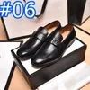 2024 Top Loafers Mens Dress Shoes Designer Leather Moccasins Flat Mule Loafer Slippers Chocolate Elfenben Apricot Stars Bees Brodered Casual Shoes Storlek 38-46