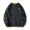 Herrtröjor tröjor herr callaway golf slitar hoodies kläder hip hop vår höst lös pullover streetwear o-hals casual män tröja j231115