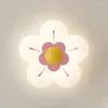 Ceiling Lights Romantic Warm Little Girl Bedroom Lamps Pink Flower Stamens Lamp Children's Room Princess Decor LED