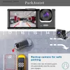 carro dvr Real 1080P Car Dash Cam DVR Driving Recorder Dashcam 2/3 Lens Camera HD Night Vision Black Box Monitoramento de estacionamento Gravação em loop Q231115