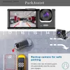 Auto DVRs 2,0 Zoll Auto DVR Dash Cam HD Dash Kamera Drei Weg Objektiv Video Recorder 1080P Black Box zyklus Aufnahme Dashcam Camcorder Q231115