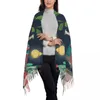 Sciarpe Bohemian Whippets Sciarpa con nappa Donna Morbida Boho Turco Kilim Cane Scialli etnici levriero Avvolge Donna Inverno Autunno