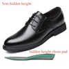 Scarpe eleganti Taglie forti 38-46 Comode scarpe da uomo in morbida pelle formale nere 2023 traspiranti da matrimonio d'affari decenti