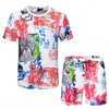 Survêtements de mode pour hommes T-shirts d'été Shorts Ensembles de vêtements avec lettres Casual Streetwear Tendance Costumes Hommes T-shirts respirants Pantalons M3xl Vtds