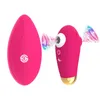 vibrators Nieuwe draadloze afstandsbediening Borstzuiger Masturbatieapparaat voor dames Springende eiershake Massager Seksuele producten