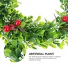 Fleurs décoratives 1Pc 30x30cm décoration de noël guirlande artificielle de jardin pendentif couronne verte 2023