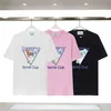 Casablanc Shirt Men Designer t Early Spring New Style Cotton Crew Neck Tshirts Women T-shirts