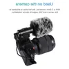 FreeShipping Super 35mm Camera Microphone VLOG Photography Interview Digital HD Video Recording Microphone for Smartphone and Camera Gegfp