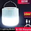 Lanterne de camping 280W Lumière LED solaire extérieure Camping étanche Lanterne portable Lampe de poche Tente-Lampe USB-Chargement Veilleuse Q231116