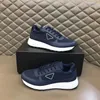 Moda Uomo Polarius Scarpe casual Running Sneaker Italia Raffinato Bianco Blu Nero Pelle Low Top Gomma Designer Leggerezza Casuals Scarpe sportive Fitness Box EU 38-45