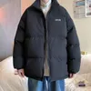 Parkas pour hommes épaissir hommes vestes et manteaux d'hiver Harajuku coupe-vent surdimensionné rembourré Parkas vêtements S-XXL 231115