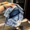 22 Garbage Bag 36cm Stylish Women Shoulder Bag Denim Bag Diamond Check Silver Hardware Metal Buckle Luxury Handbag Matelasse Chain Crossbody Bags Two-Piece Set Purse