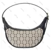 Designer bolsa mulheres a sacola senhora underarm saco crescente lua bolsas de lona letras afrodite hobo preto cáqui sacos de ombro correntes m1