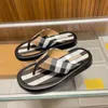 Mode Herren Vintage Hotel Hausschuhe Sandalen Berühmter Loub Flip Flat Cross Canvas Striped Double Ankle Front Strap Slides Originals Plateau Sliders Flip Flops EU 38-45