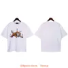 Diseñador Ropa de moda Camisetas para hombre Camiseta Amires 2023 Verano Nuevo Tigre Impresión de letras Manga corta High Street Br Cuello redondo Camiseta para hombres