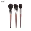 Pincéis de maquiagem OVW Conjuntos de pincéis de maquiagem Soft Cabra Cabelo Blush Escultura Destaque 3pcs Make Up Brush Set maquiagem 231031