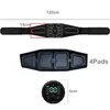 Slimming Belt Electronic Abs Muscle Stimulation Lumbar Trimmer Abdominal Tone Band Fitness Massage Machine Weight Loss 231115