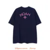 Tasarımcı Moda Giyim Erkekler Tees Tshirt Doğru Versiyon 23SS NOAH Sefer Ordu Çapraz Ön Arka Baskılı Kısa Knapıt