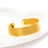 Link Bracelets 2023 Trendy 24K Gold Plating Multiple Lines Charm Gilding Bangle Women Girl Classical Jewelry Advanced Chain